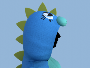 kigurumi dragon 3 Modelo 3D
