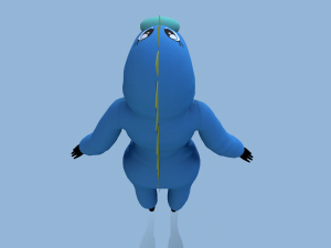 kigurumi dragon 3 Modelo 3D