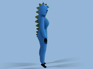 kigurumi dragon 3 Modelo 3D