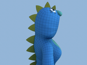 kigurumi dragon 3 Modelo 3D
