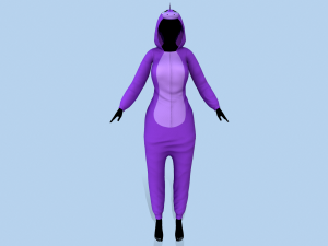 kigurumi dragon 4 Modèle 3D