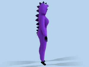 kigurumi dragon 4 3D Model