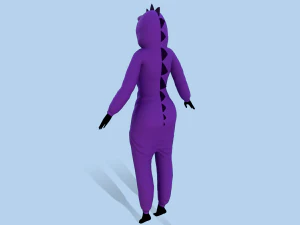 kigurumi dragon 4 3D Model