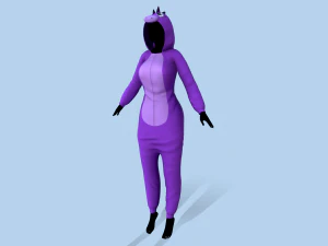 kigurumi dragon 4 3D Model