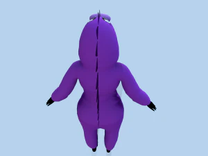 kigurumi dragon 4 3D Model