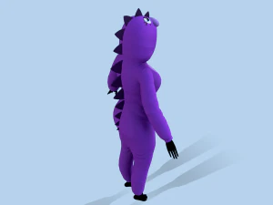 kigurumi dragon 4 3D Model