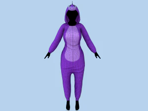 kigurumi dragon 4 3D Model