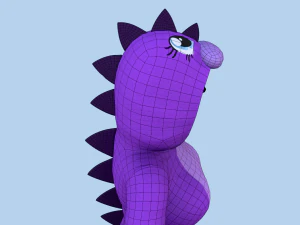 kigurumi dragon 4 3D Model