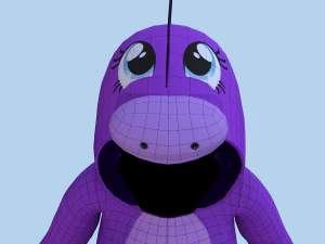 kigurumi dragon 4 3D Model