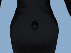 kigurumi panda 3D-Modell