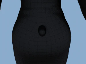 kigurumi panda 3D Model