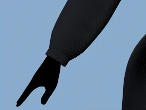 kigurumi panda 3D Model