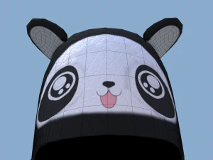 kigurumi panda 3D Model