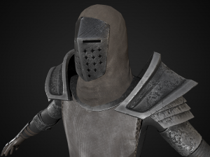 desert knight 3Dモデル
