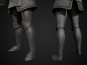 desert knight 3Dモデル