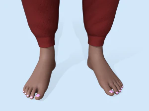 menina coelho kigurumi 2 Modelo 3D