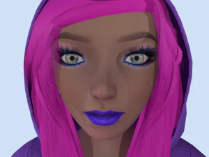 girl kigurumi unicorn 3D Model