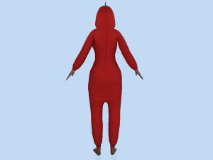girl kigurumi dragon 2 Modelo 3D