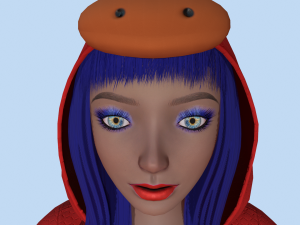 girl kigurumi dragon 2 Modelo 3D