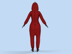 girl kigurumi dragon 2 Modelo 3D