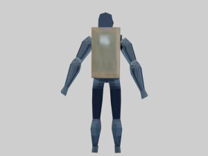 sam porter psx veya ps1 stilini köprüler 3D Model