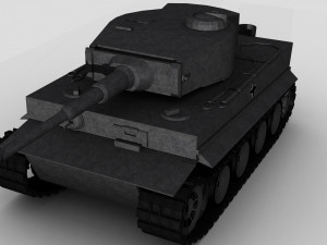tank tiger 3D Model