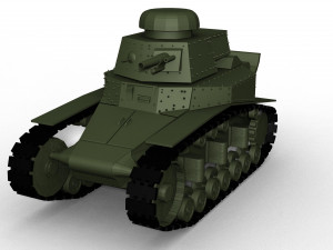 soviet tank t18 Modelo 3D