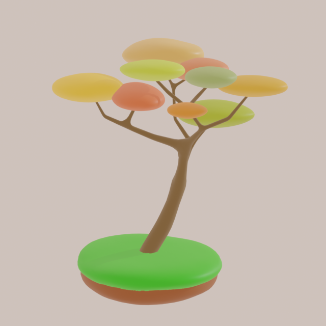 autumn tree 3D Model .c4d .max .obj .3ds .fbx .stl .blend 