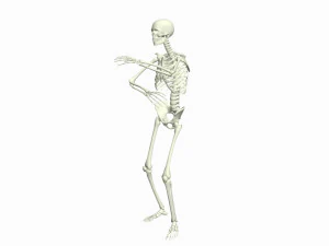 해골 3D 댄스 애니메이션 3D 모델