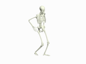 Skeleton 3D Dance Animation 3D Model