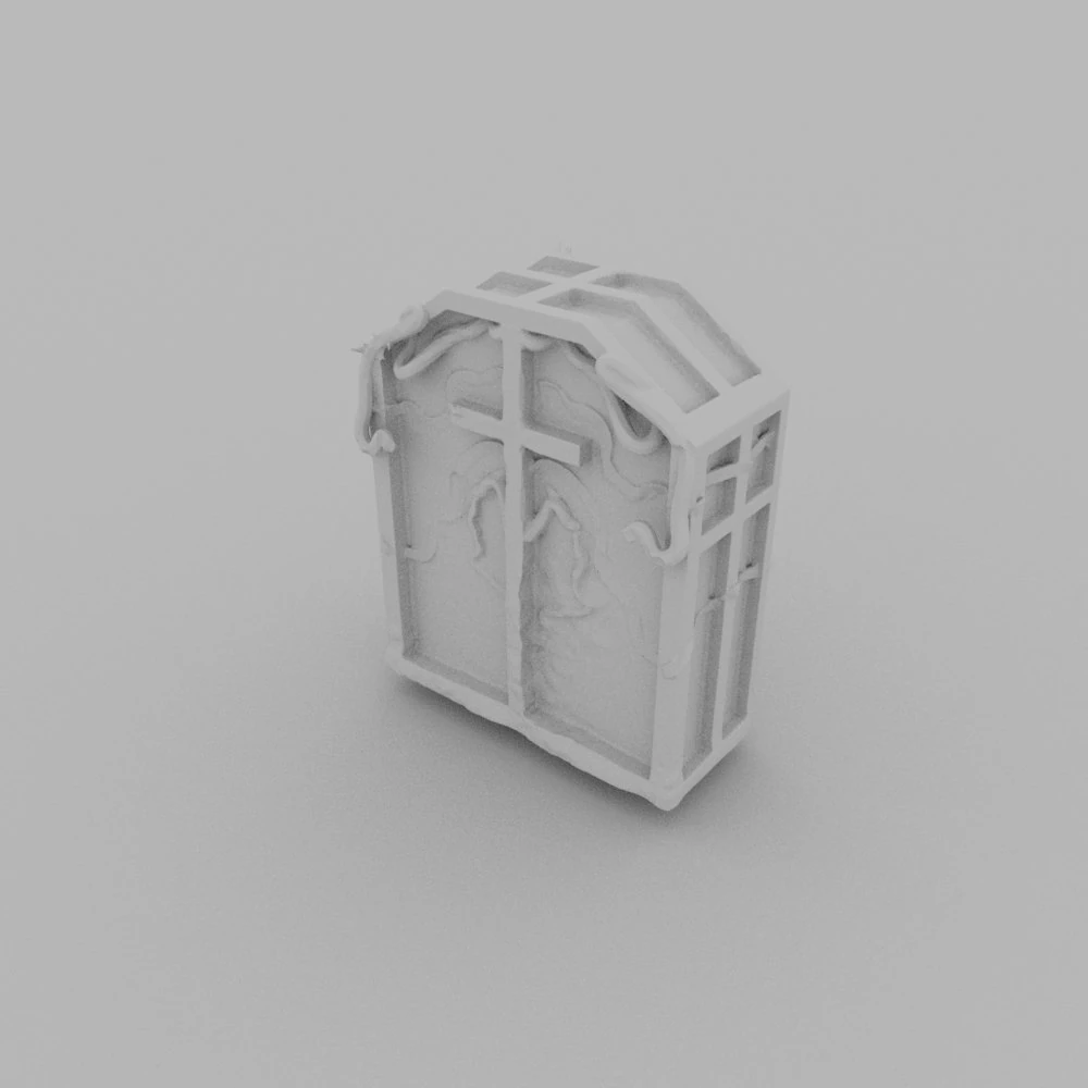समाधि के ऊपर का पत्थर 3D मॉडल .c4d .max .obj .3ds .fbx .stl .blend 