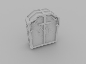 Gravestone 3D मॉडल