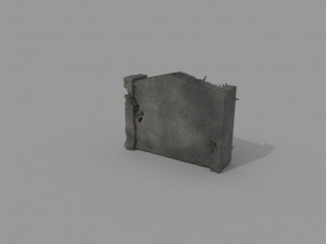 gravestone 3D 模型