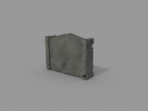 gravestone 3D 模型