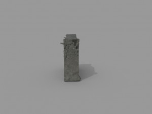 gravestone 3D 模型