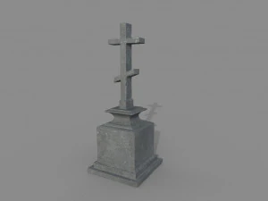 Gravestone 3D Model