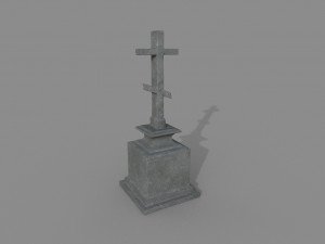 Gravestone 3D 모델