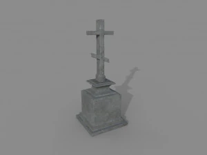 Gravestone 3D Model