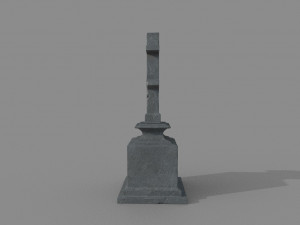 Gravestone 3D 모델