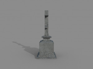 Gravestone 3D 모델