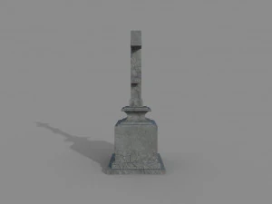 Gravestone 3D Model