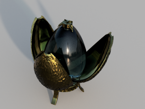 harry potter and goblet of fire egg 3d print model 3D Модель