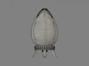 harry potter and goblet of fire egg 3d print model Modello 3D