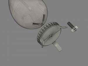 harry potter and goblet of fire egg 3d print model Modello 3D