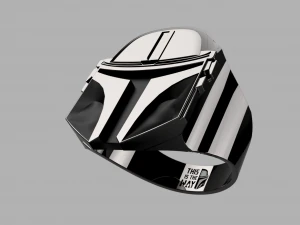 만달로리안 반지 3D 모델