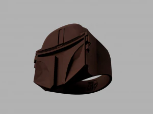 mandalorian ring 3D Model