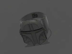 mandalorian ring 3D Model