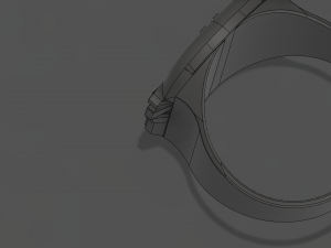 mandalorian ring 3Dモデル
