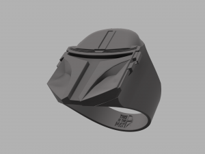 mandalorian ring 3Dモデル