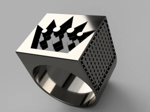cincin mahkota yang brutal Model 3D